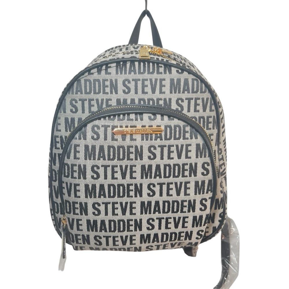 Steve Madden Logo Small Backpack Purse